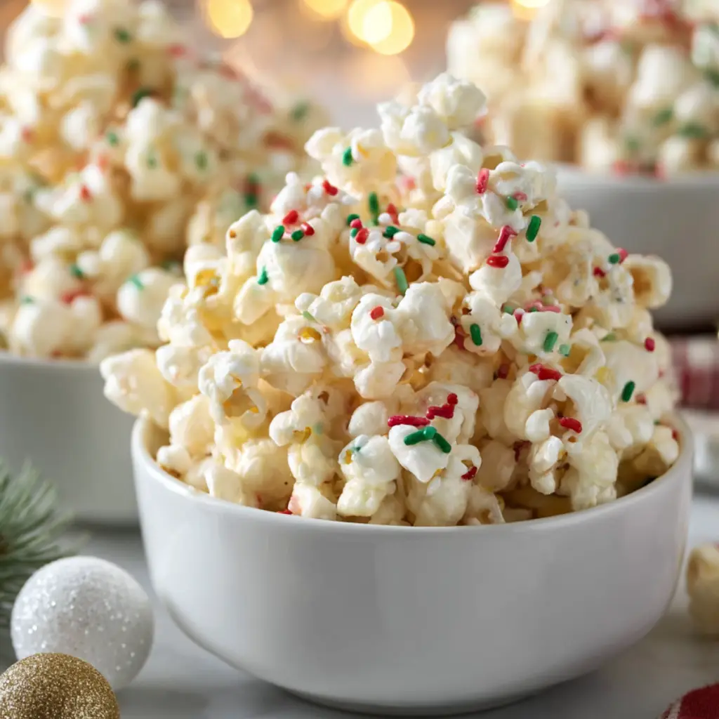 White Chocolate Puff Corn