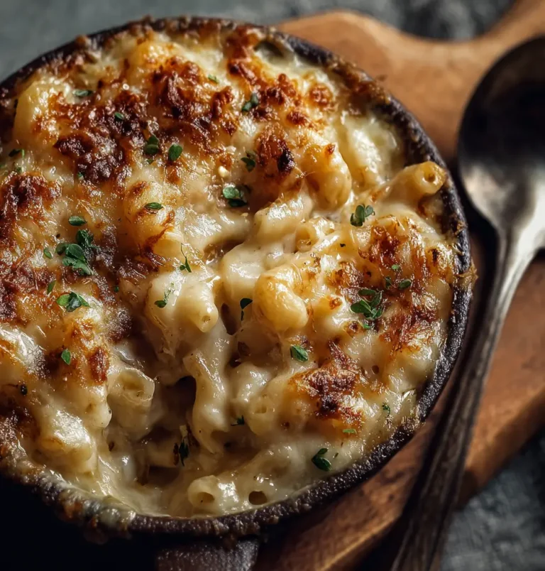 French Onion Soup Mac & Cheese