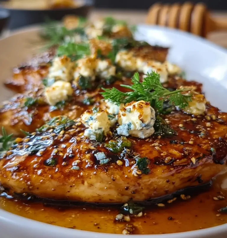 Hot Honey Infused Feta Chicken