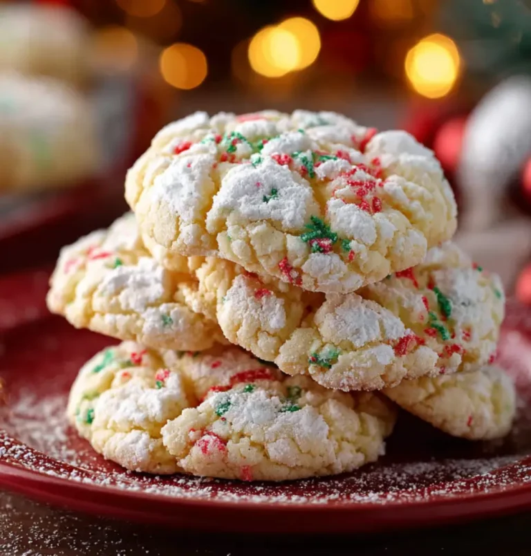 Quick Gooey Butter Cookies with Yellow Cake