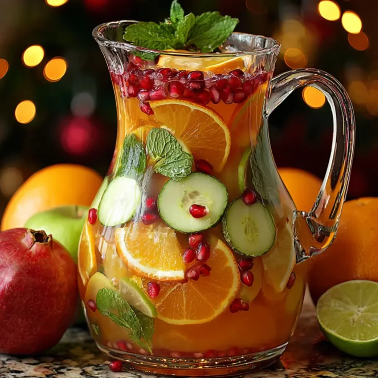 Non-Alcoholic Christmas Sangria