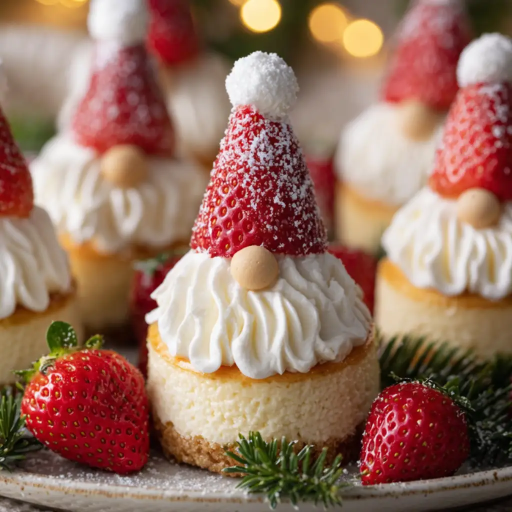 Gnome Mini Cheesecakes