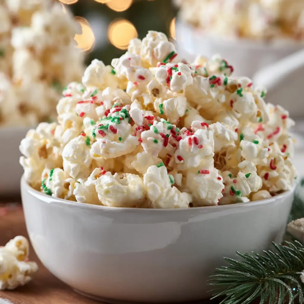 White Chocolate Puff Corn