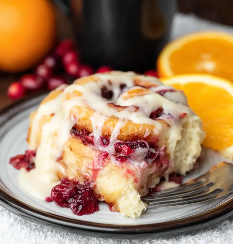 Cranberry Orange Sweet Rolls