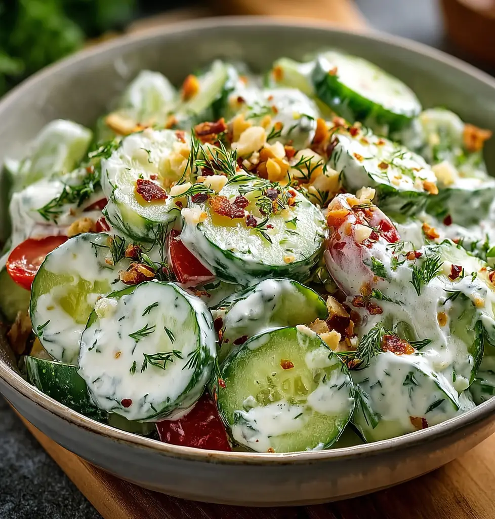 Cucumber Ranch Crack Salad