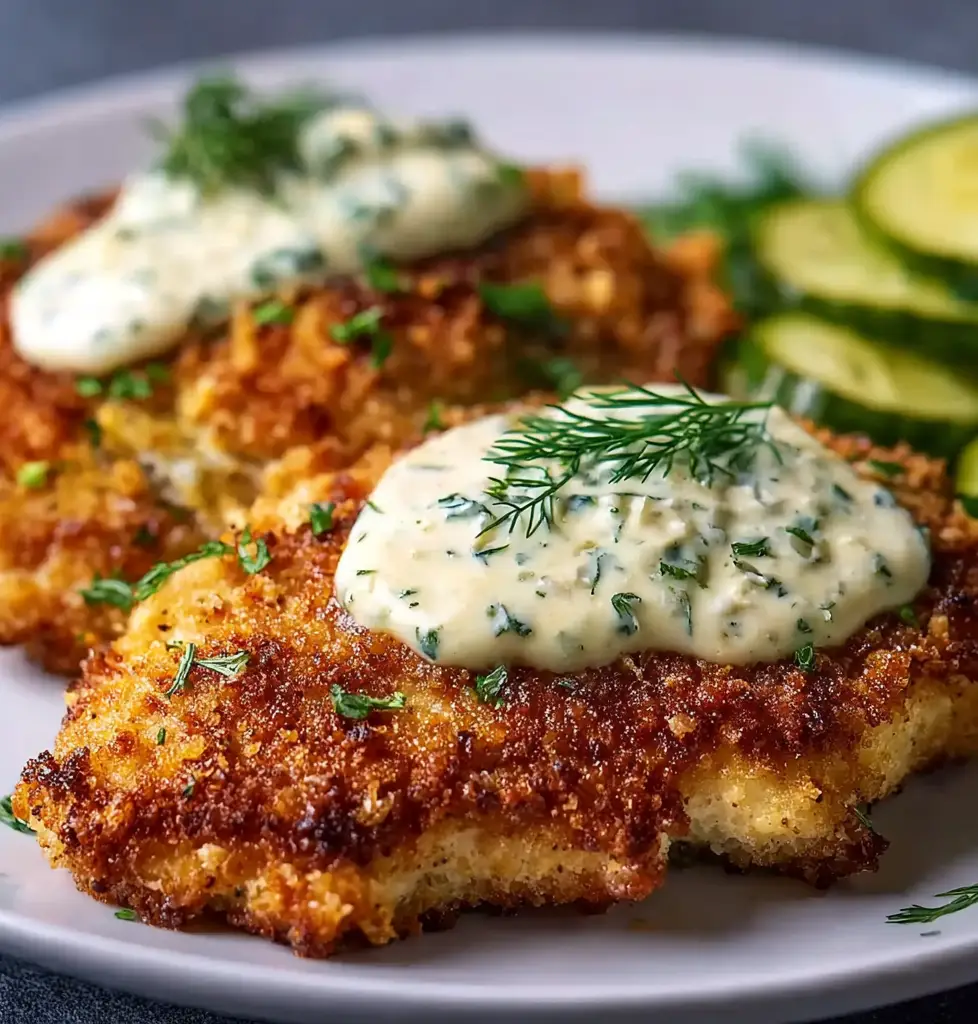 Crispy Dill Pickle Parmesan Chicken