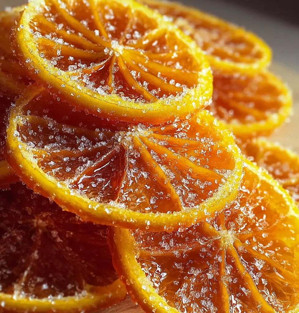 Candied Orange Slices